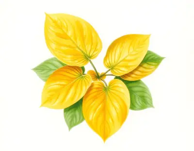 AI-generated watercolor illustration of Hosta 'Indiana Knight' (not a photograph)