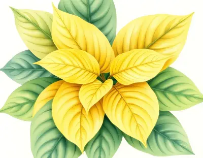 AI-generated watercolor illustration of Hosta 'Joybells' (not a photograph)