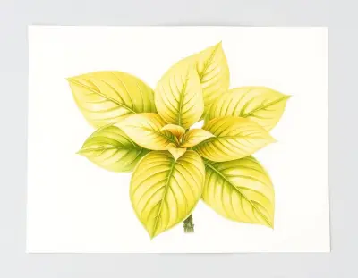 AI-generated watercolor illustration of Hosta 'Key Lime' (not a photograph)