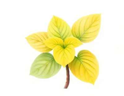 AI-generated watercolor illustration of Hosta 'Kinbotan' (not a photograph)