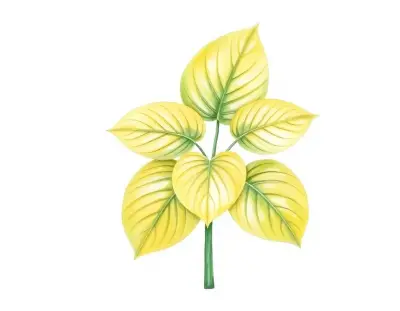 AI-generated watercolor illustration of Hosta 'King Cobra' (not a photograph)