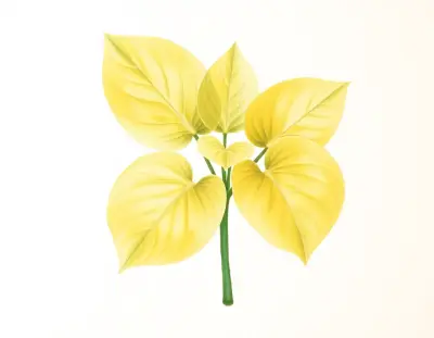 AI-generated watercolor illustration of Hosta 'Lakeside Peppermint Sticks' (not a photograph)