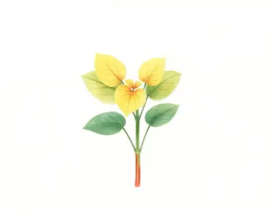 AI-generated watercolor illustration of Hosta 'Lakeside Shadows' (not a photograph)