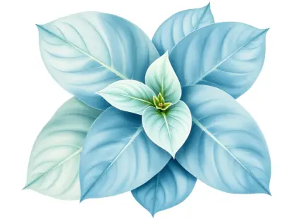 AI-generated watercolor illustration of Hosta 'Lime Regal' (not a photograph)