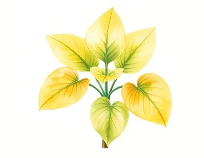 AI-generated watercolor illustration of Hosta 'Midwest Majesty' (not a photograph)