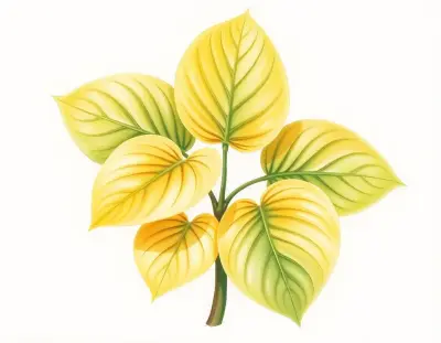 AI-generated watercolor illustration of Hosta 'Millie's Memoirs' (not a photograph)