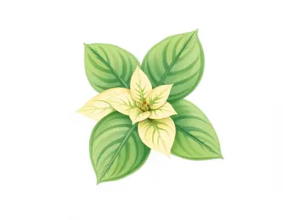 AI-generated watercolor illustration of Hosta 'Mirth' (not a photograph)