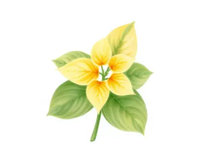 AI-generated watercolor illustration of Hosta 'Patrician' (not a photograph)