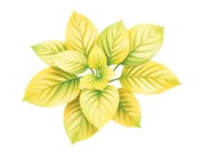 AI-generated watercolor illustration of Hosta 'Purple Flame Forever' (not a photograph)