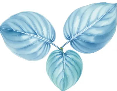 AI-generated watercolor illustration of Hosta 'Queen of Islip' (not a photograph)