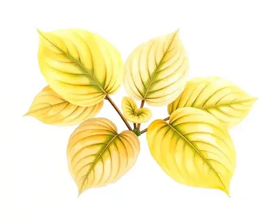 AI-generated watercolor illustration of Hosta 'Rocky Mountain High' (not a photograph)