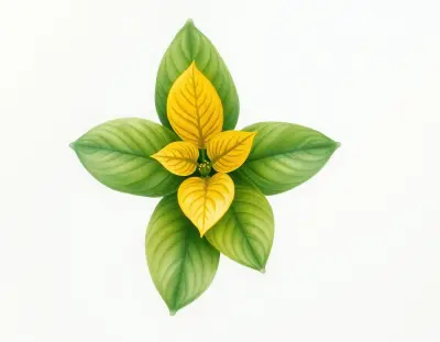 AI-generated watercolor illustration of Hosta 'Rosanne' (not a photograph)
