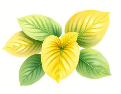 AI-generated watercolor illustration of Hosta 'Rosedale Golden City' (not a photograph)
