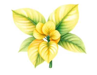 AI-generated watercolor illustration of Hosta 'Rosedale Knox' (not a photograph)