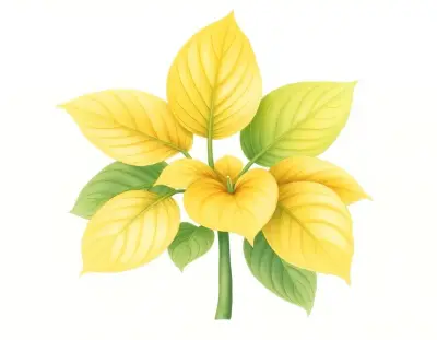 AI-generated watercolor illustration of Hosta 'Rosedale Lost Dutchman' (not a photograph)