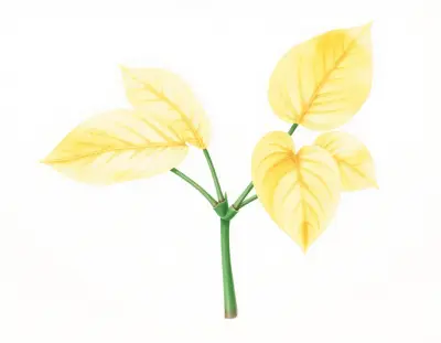 AI-generated watercolor illustration of Hosta 'Sarah Jane' (not a photograph)