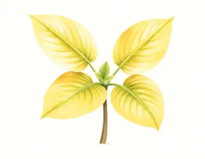 AI-generated watercolor illustration of Hosta 'Scaredy Cat' (not a photograph)