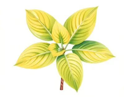 AI-generated watercolor illustration of Hosta 'Sea Gold' (not a photograph)