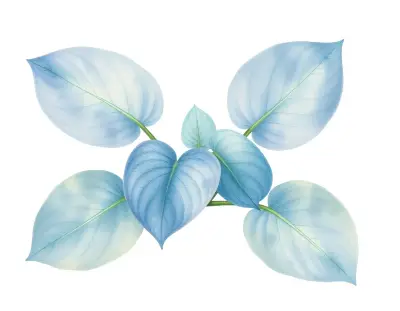 AI-generated watercolor illustration of Hosta 'Sherborne Profusion' (not a photograph)