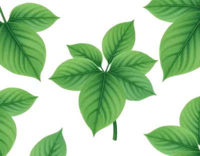 AI-generated watercolor illustration of Hosta 'Snake Eyes' (not a photograph)