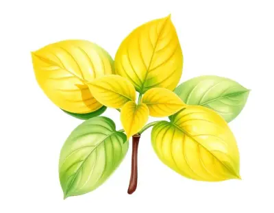 AI-generated watercolor illustration of Hosta 'Sublime Lime' (not a photograph)
