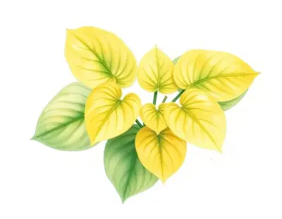 AI-generated watercolor illustration of Hosta 'Tennessee Grady' (not a photograph)