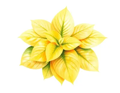 AI-generated watercolor illustration of Hosta 'Thomas Jefferson' (not a photograph)
